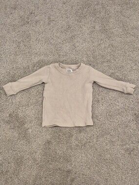 *Free With Purchase* MEBIE BABY Cream Ribbed Top